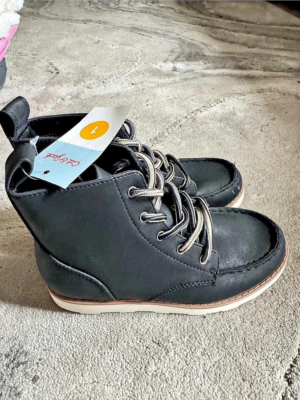 Universal Thread Bosley Black High-Top Sneakers US 1 NWT